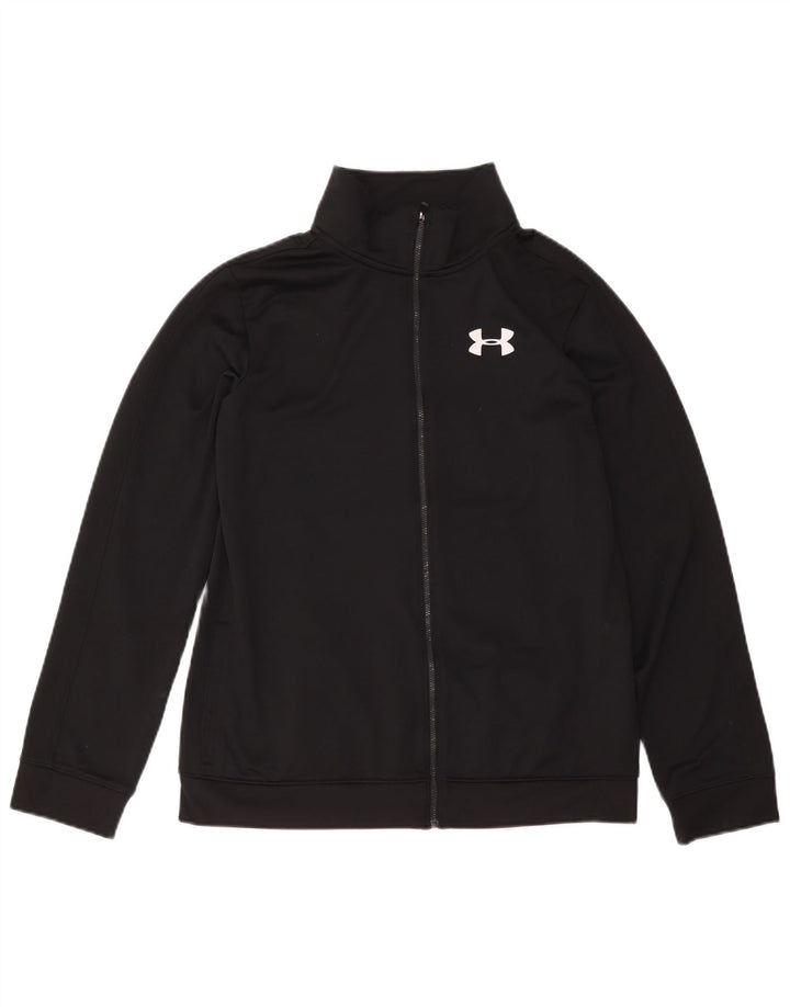 Jachetă de trening Under Armour pentru băieți 14-15 ani XL poliester negru