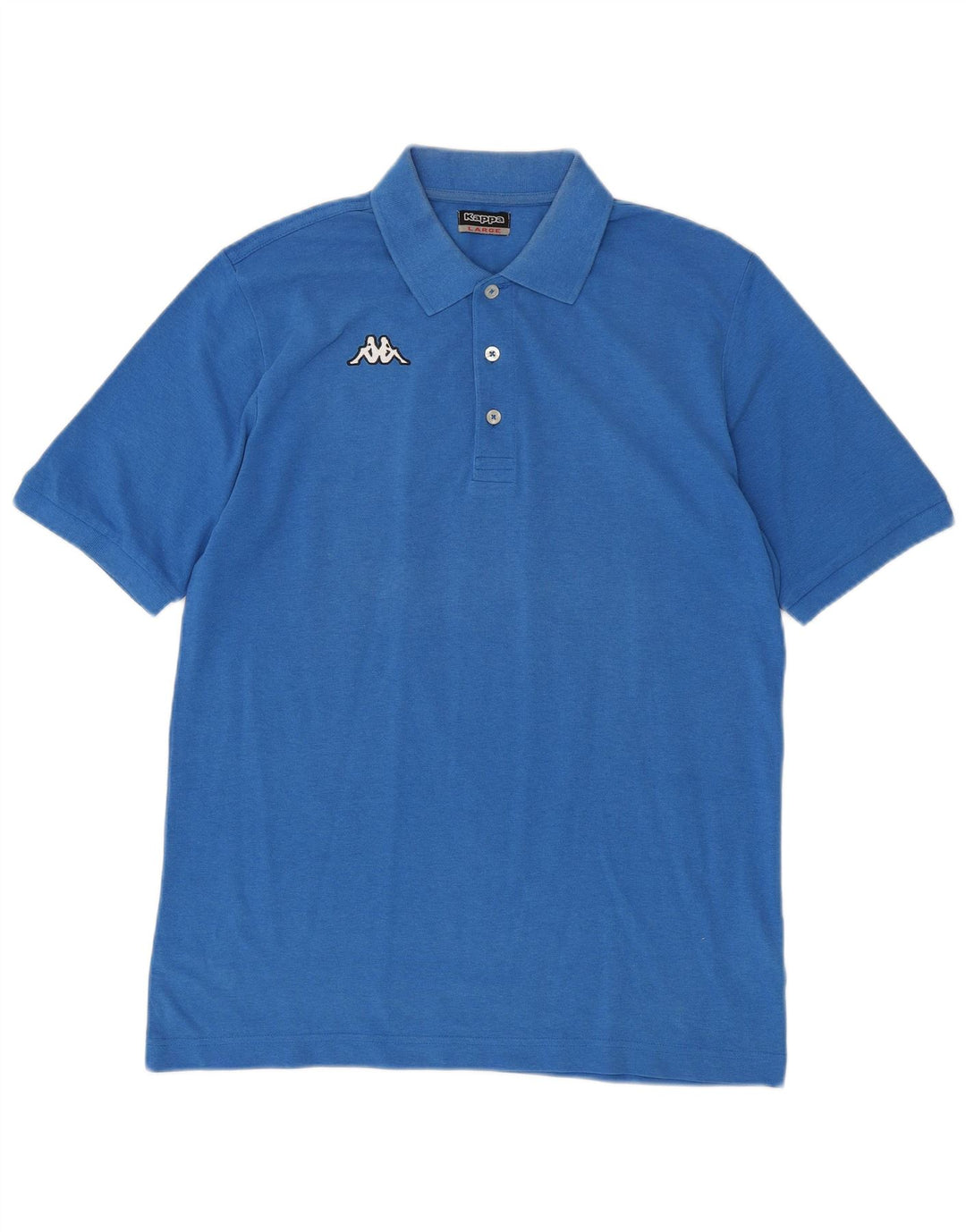 Cămașă polo pentru bărbați Kappa, mare, albastru, bumbac