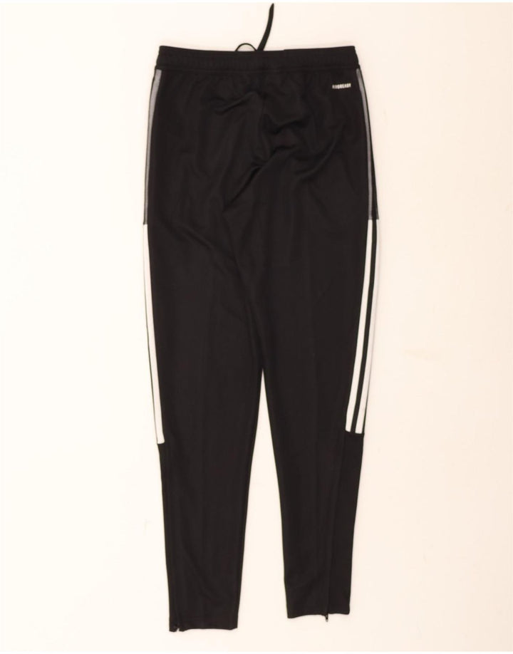 ADIDAS Mens Aeroready Tracksuit Trousers Small Black Polyester Vintage Adidas and Second-Hand Adidas from Messina Hembry 