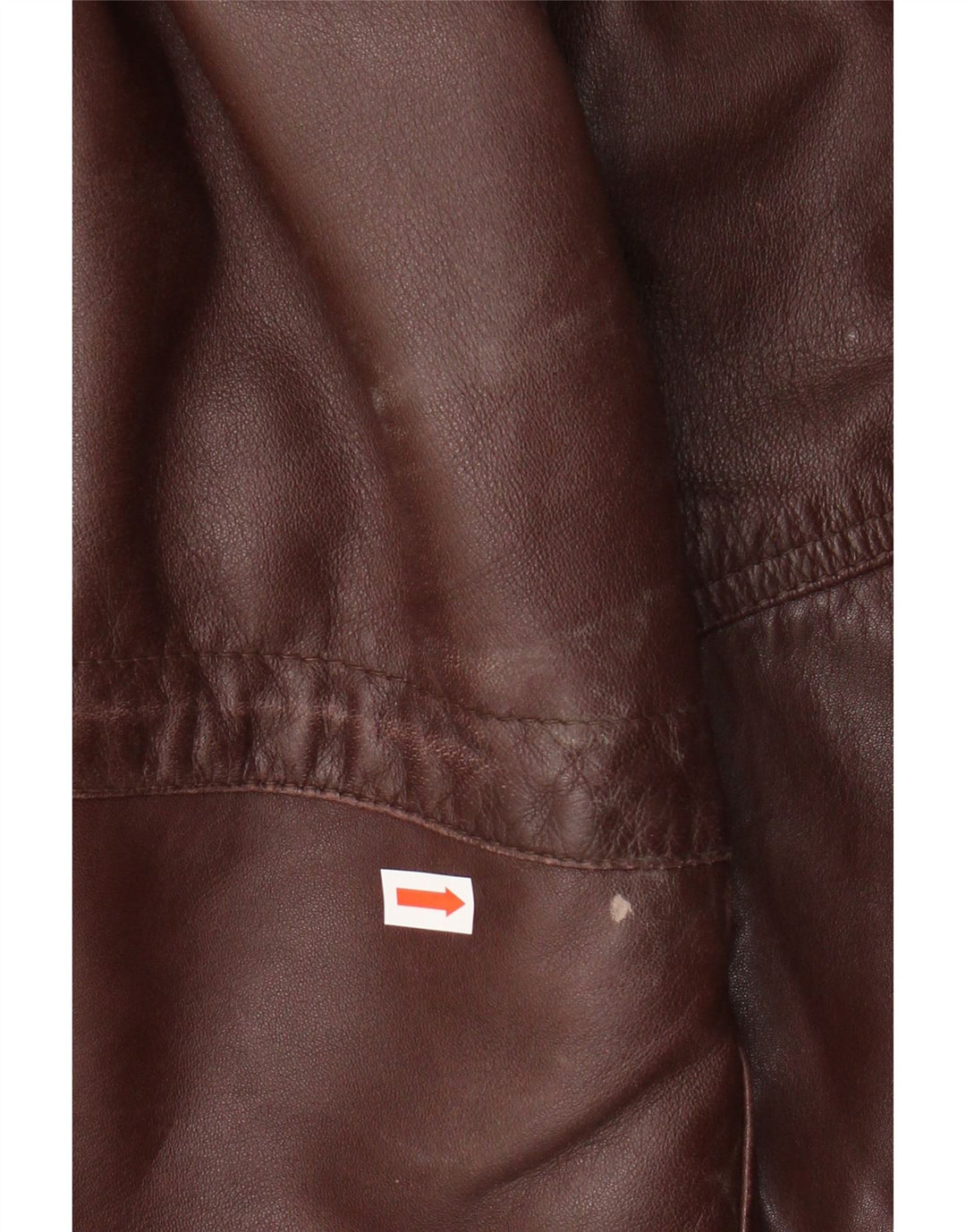 Jachetă de piele SARDAR pentru bărbați UK 42 XL din piele maro