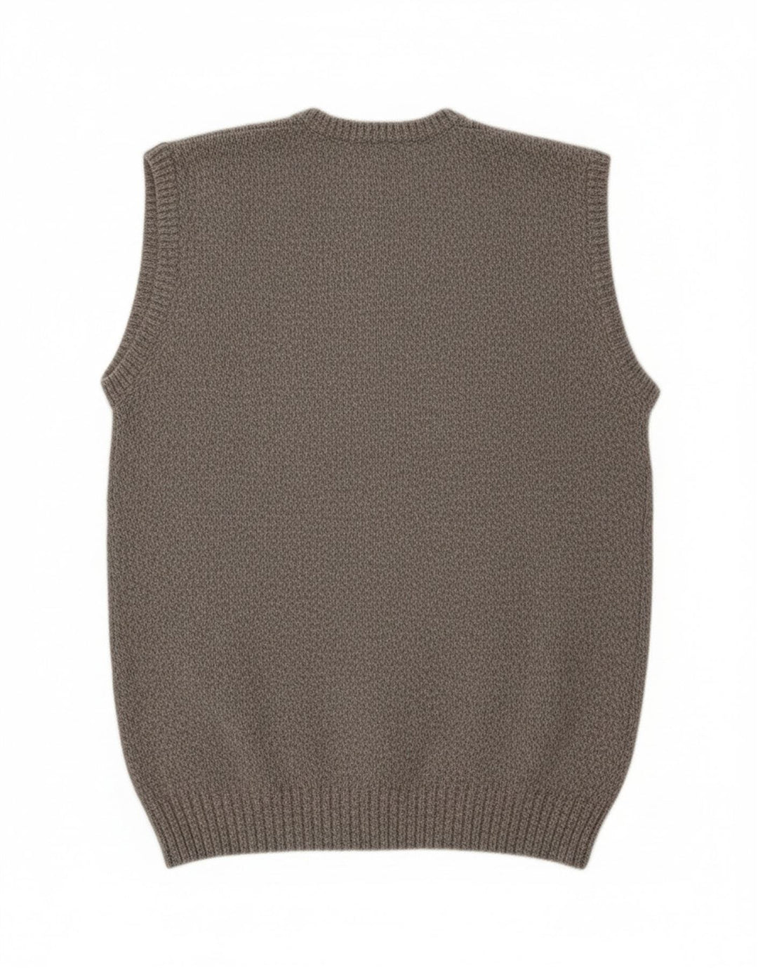 Vestă Vintage pentru bărbați Tank Top Lână Gri mediu