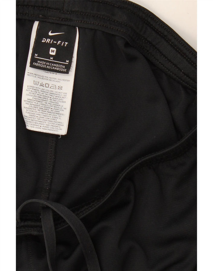 Pantaloni scurți sport NIKE Dri Fit pentru bărbați, negru mediu, poliester color bloc