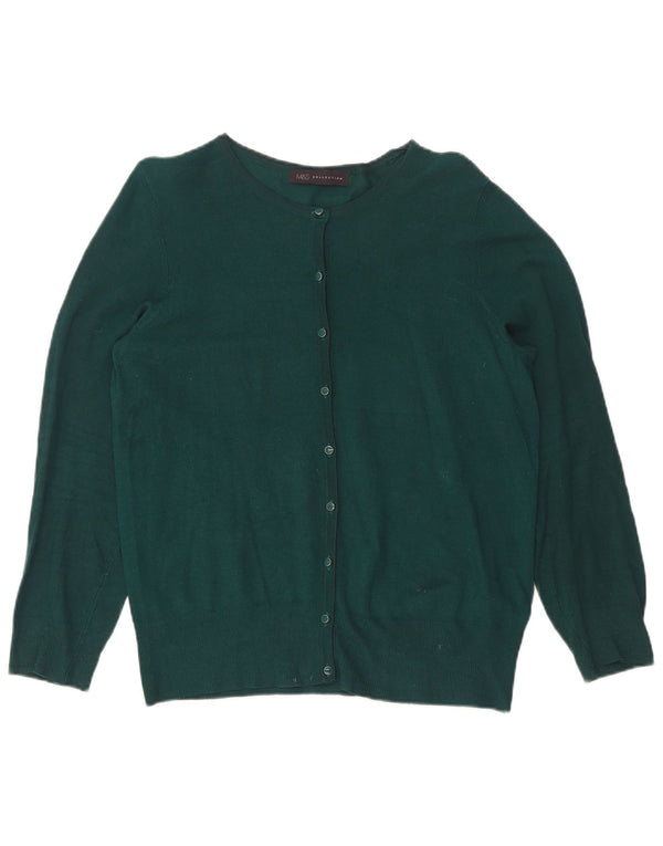 Pulover cardigan pentru femei Marks & Spencer UK 12 Medium Green Viscose