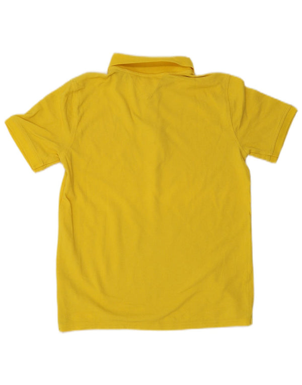 Tricou polo Tommy Hilfiger pentru baieti 15-16 ani XL bumbac galben