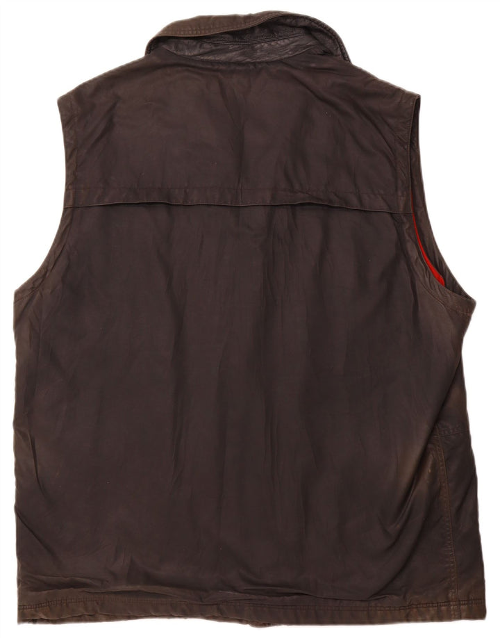 Paul & Shark Jachetă de iahting pentru bărbați din bumbac cerat UK 46 3XL Poliester negru