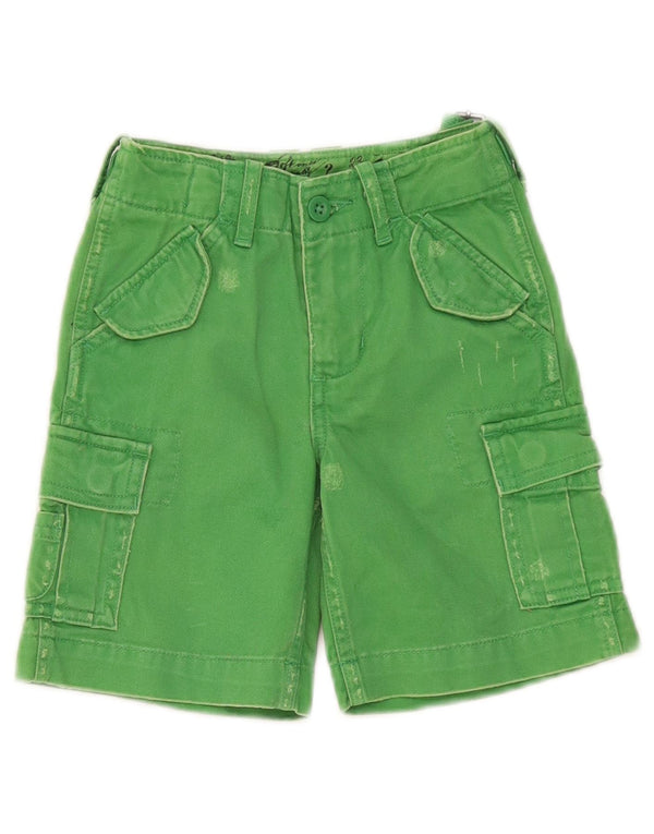 Pantaloni scurți cargo Polo Ralph Lauren pentru bebeluși 18-24 luni W22 bumbac verde