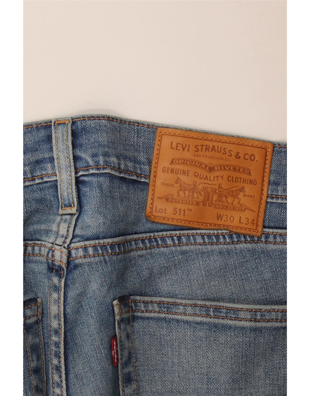Blugi Levi's 511 Slim pentru femei W30 L30 Bumbac albastru