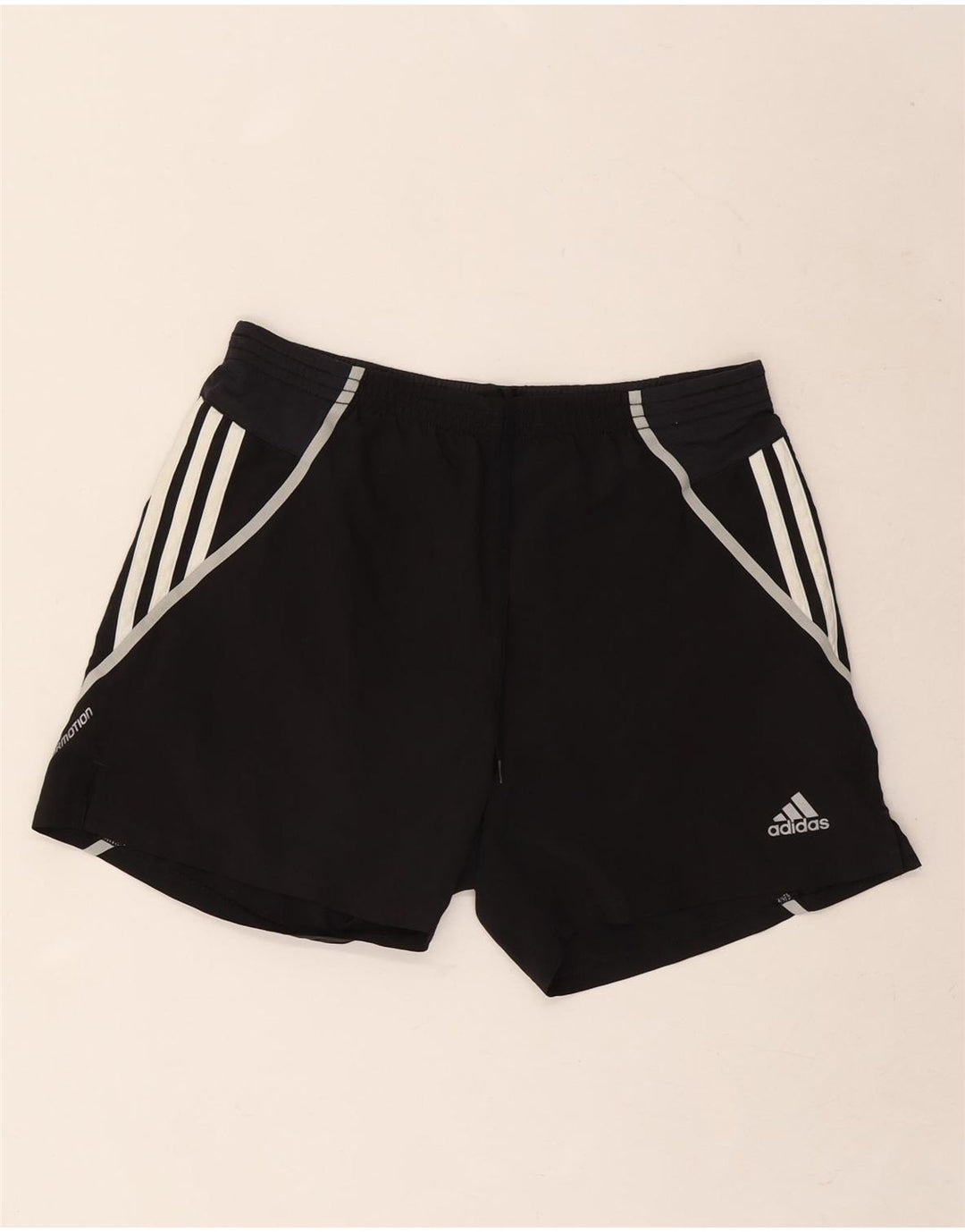 Pantaloni scurți sport pentru bărbați Adidas Climacool, poliester negru mic