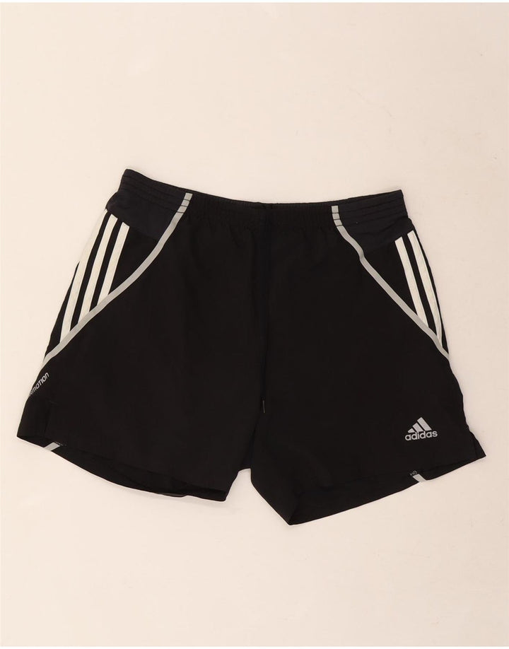 Pantaloni scurți sport pentru bărbați Adidas Climacool, poliester negru mic
