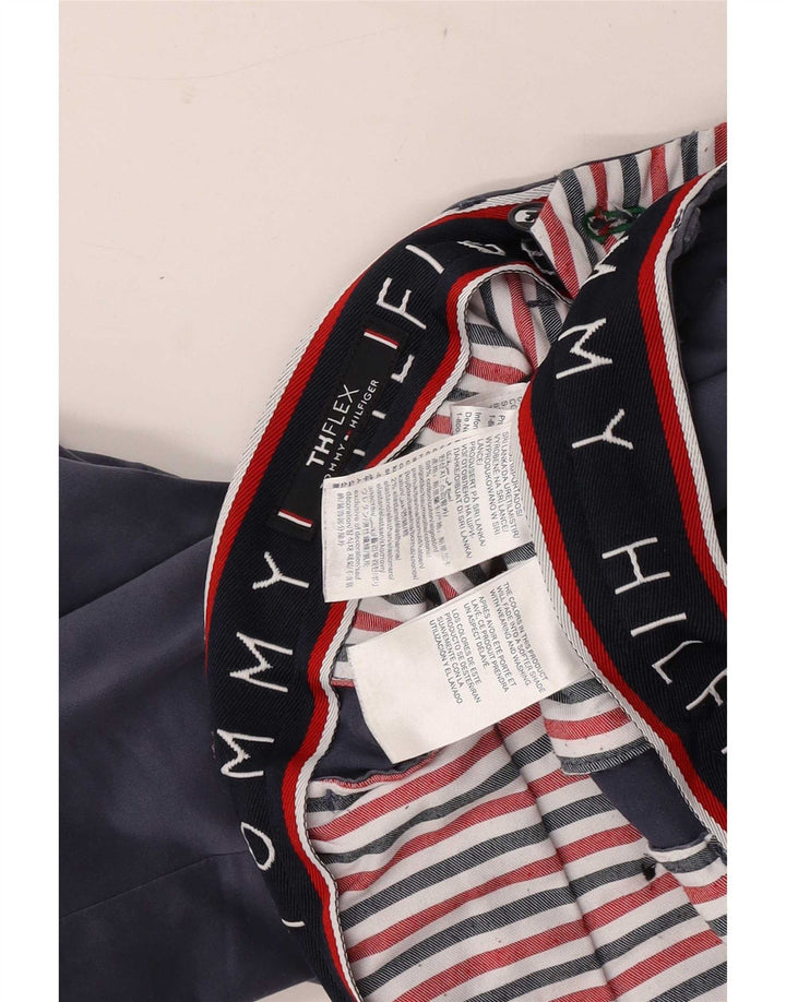 Pantaloni scurți chino Tommy Hilfiger pentru bărbați W32, bumbac, albastru bleumarin mediu