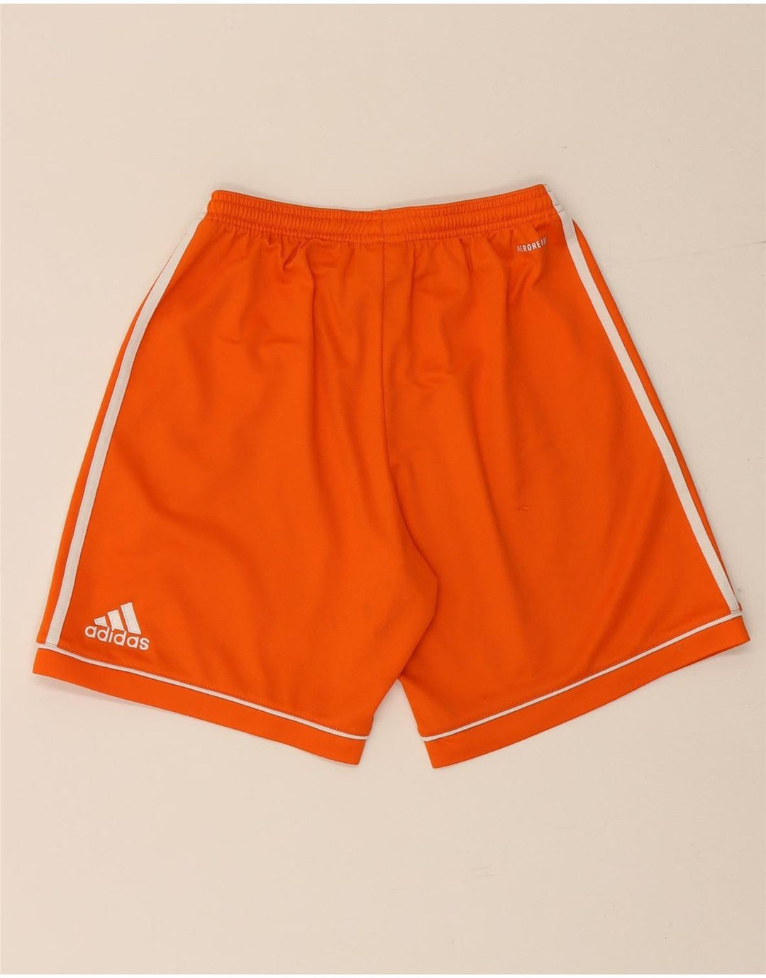 Pantaloni scurți sport Aeroready Adidas pentru bărbați, poliester portocaliu mic