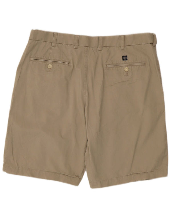 Pantaloni scurți chino pentru bărbați Marks & Spencer W38 XL, bumbac bej