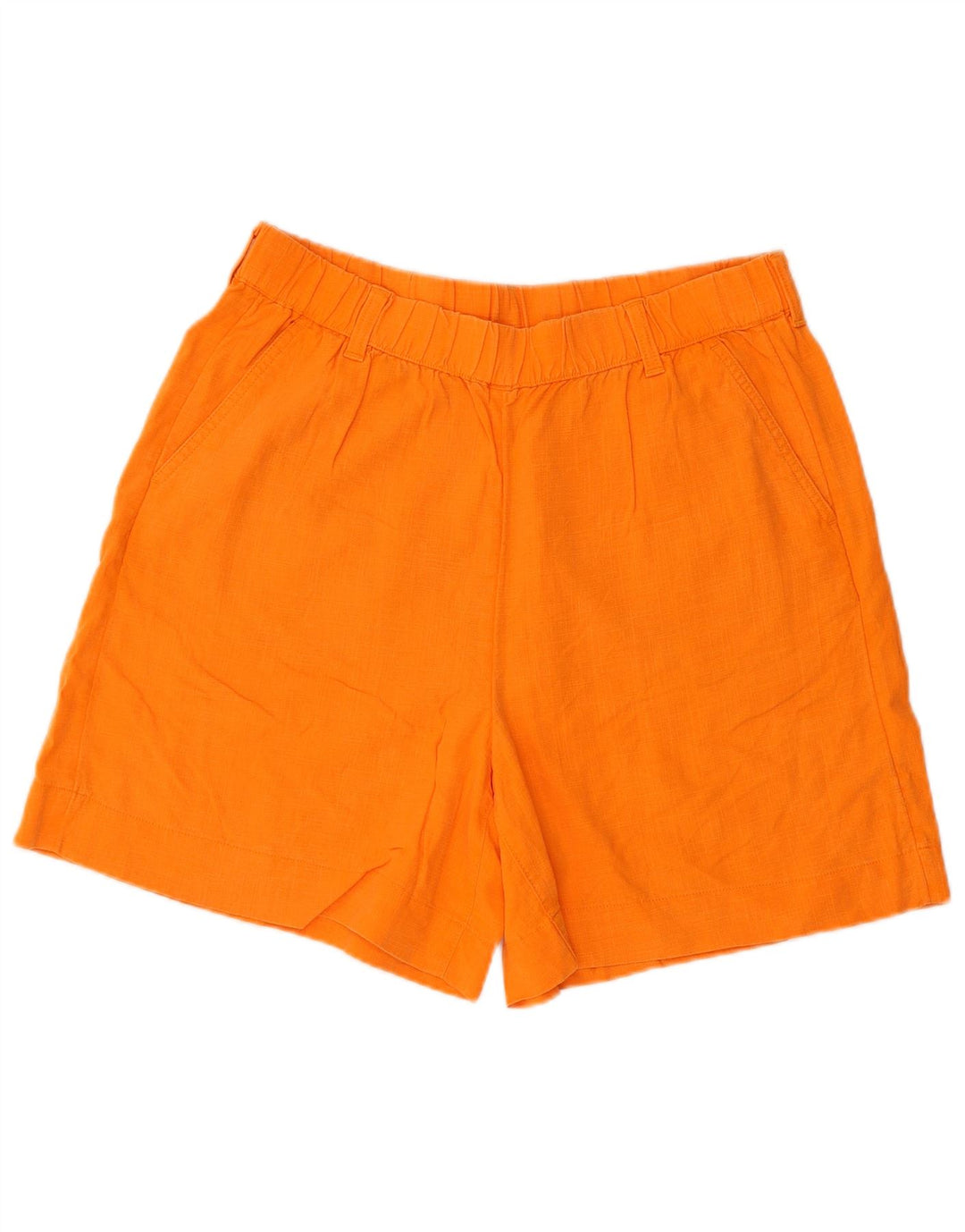 MARKS & SPENCER Pantaloni scurți Per Una Chino pentru femei UK 12 Medium W32 Orange