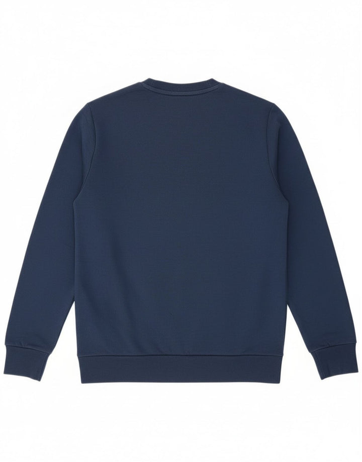 Adidas Băieți Pulover Grafic Pulover 13-14 Ani Bumbac Albastru