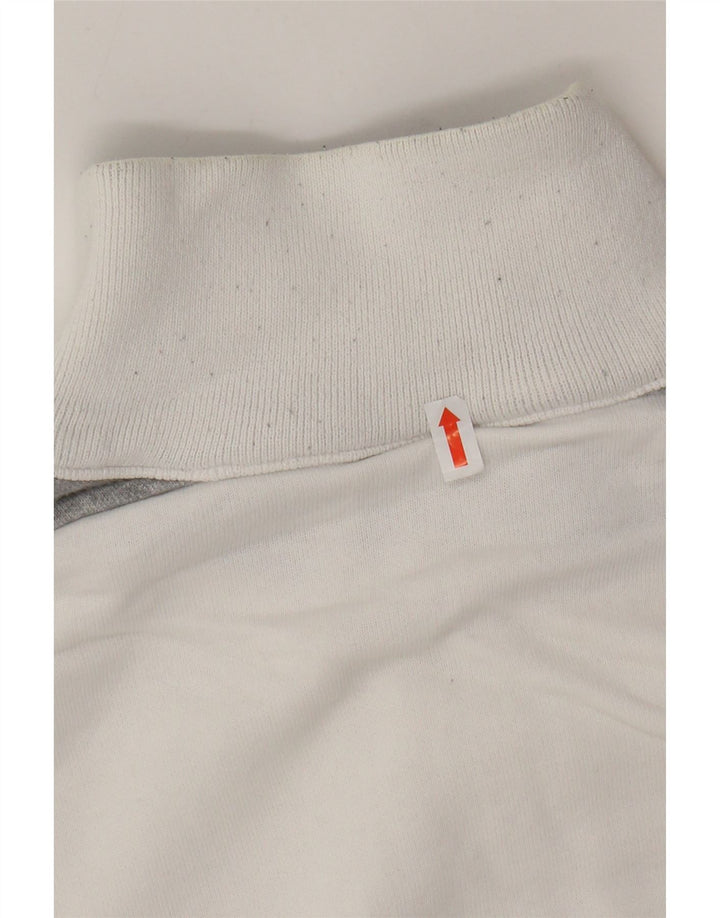 Jachetă de top pentru trening pentru bărbați CHAMPION, mare, alb, din bumbac color bloc