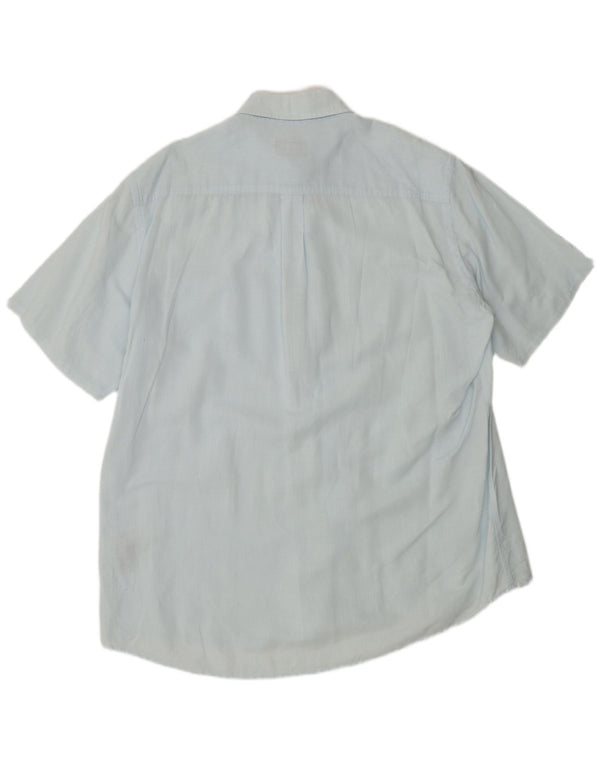 Cămașă cu mânecă scurtă pentru bărbați Kappa 2XL in albastru