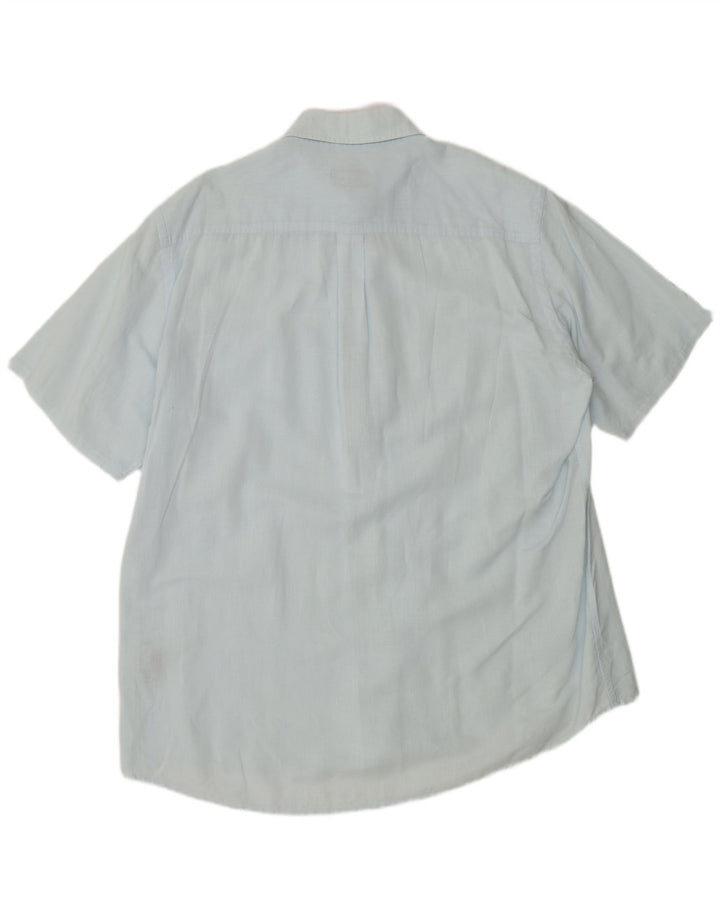 Cămașă cu mânecă scurtă pentru bărbați Kappa 2XL in albastru