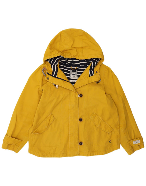 Joules Jachetă de ploaie cu glugă pentru femei UK 14 Large Yellow