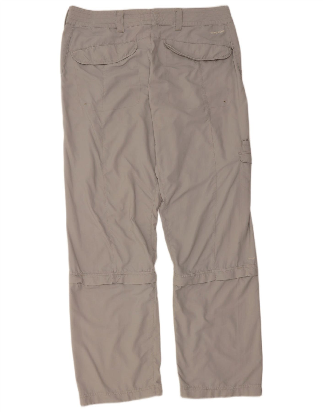 COLUMBIA Pantaloni cargo obișnuiți din titan pentru femei US 14 XL W36 L31 gri