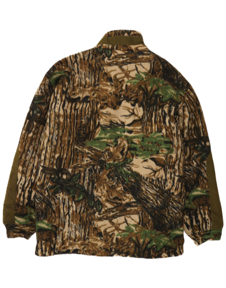 Jachetă fleece pentru bărbați Univers IT 60 5XL Kaki Camouflage Poliester