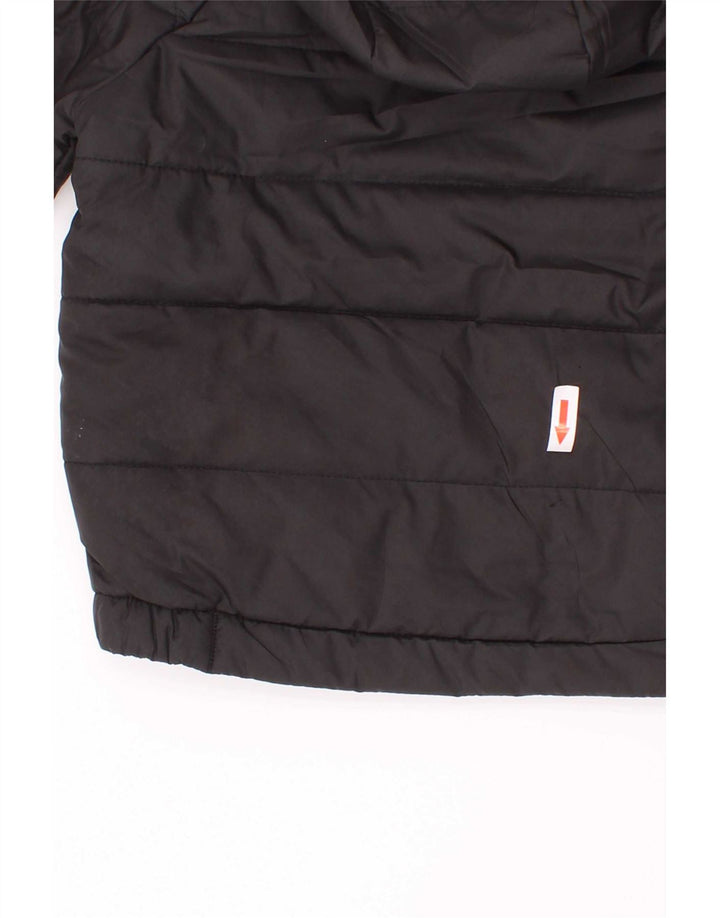 Jachetă căptușită cu glugă The North Face pentru bebeluși 18-24 luni, poliester negru