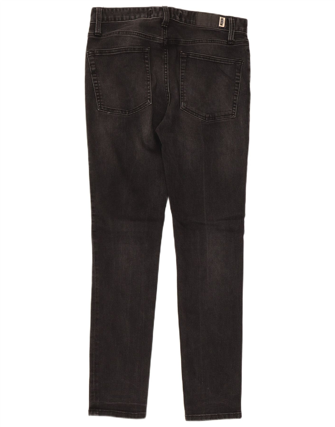 Blugi skinny Superdry pentru bărbați W30 L29, bumbac negru