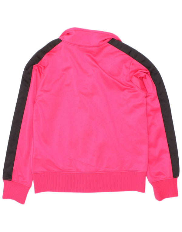 Jachetă de trening pentru fete Nike 3-4 ani XS roz poliester color bloc