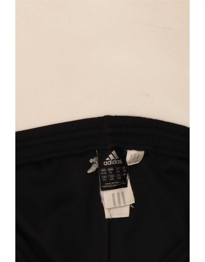 Pantaloni de trening Adidas baieti 15-16 ani poliester negru