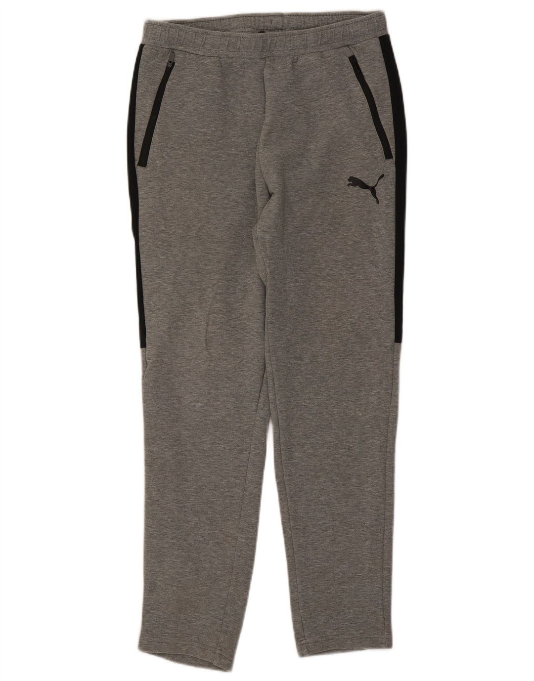Pantaloni de trening Puma pentru bărbați, gri mediu, color block