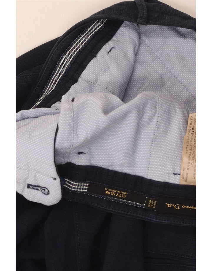 Massimo Dutti Pantaloni cargo subțiri pentru bărbați EU 40 Mediu W31 L29 Bleumarin