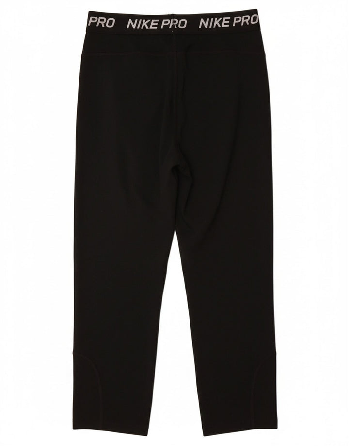 Pantaloni de trening grafic pentru fete NIKE 7-8 ani poliester negru