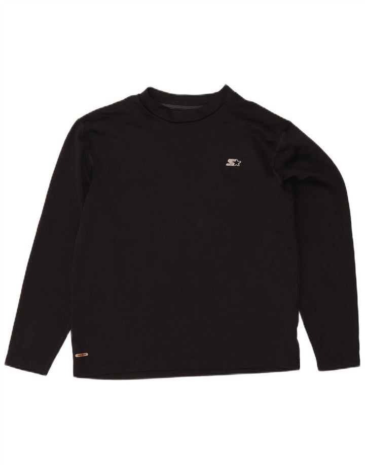 Starter Top pentru bărbați cu mânecă lungă Marea Britanie 42/44 Poliester negru mare