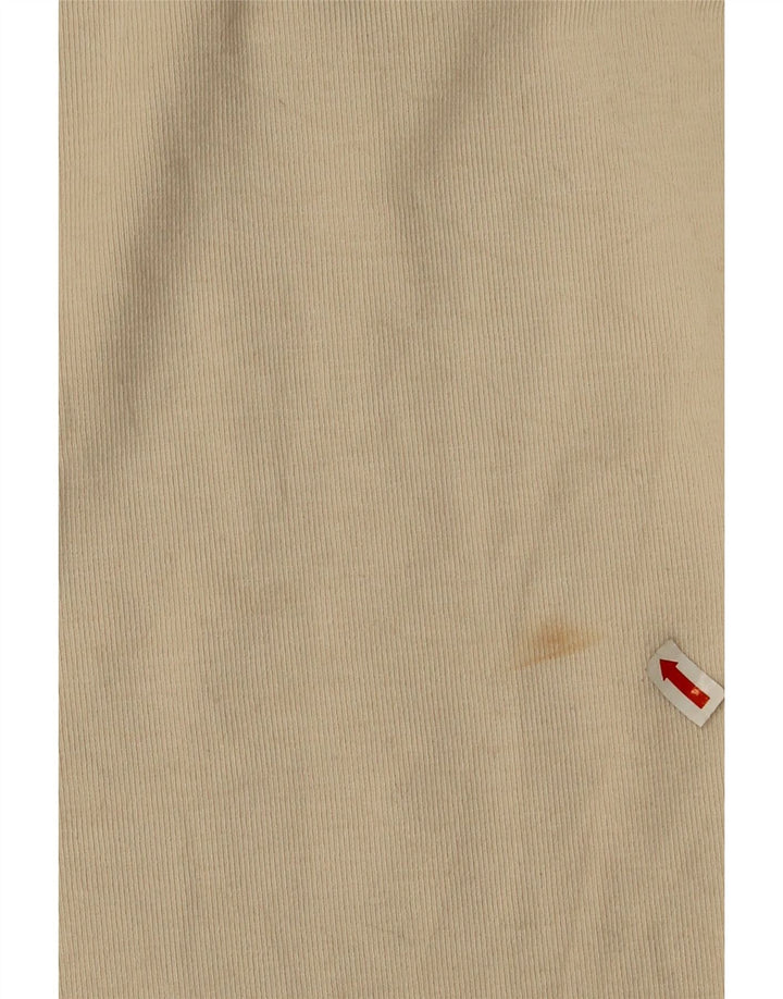 Body cu mânecă lungă pentru femei Zara UK 12 Bej mediu