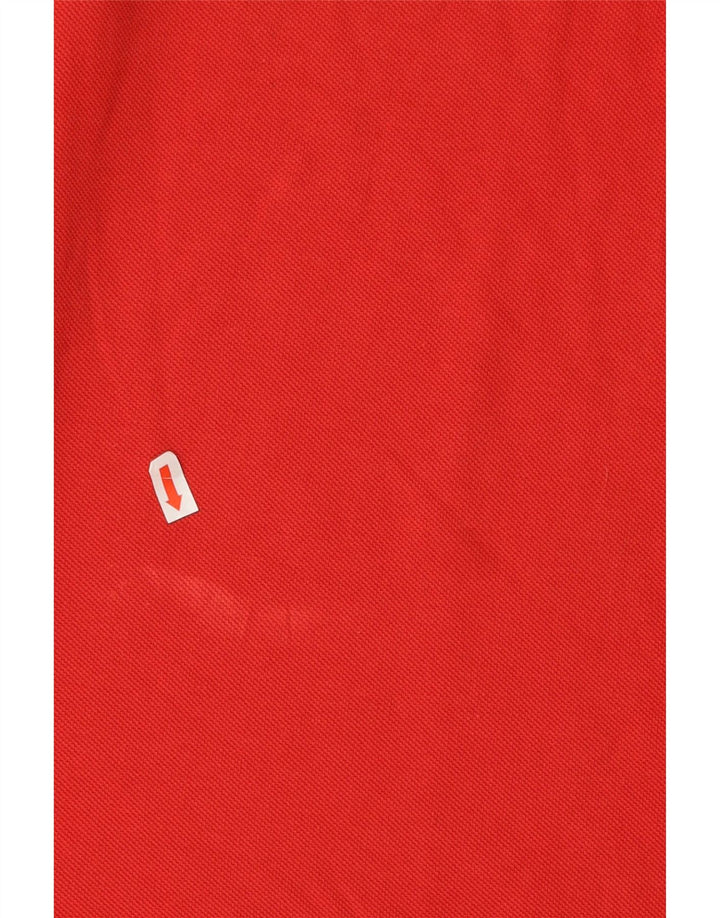 Tricou polo pentru bărbați Lyle & Scott, bumbac roșu XL