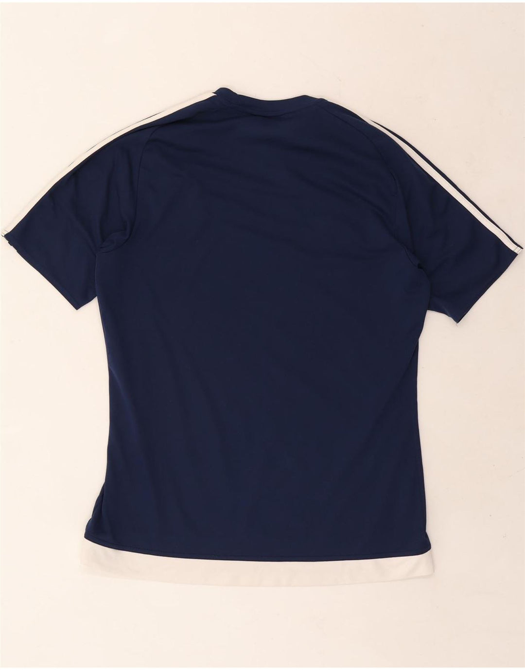 Tricou ADIDAS Climalite pentru bărbați Top Mediu Bleumarin Poliester Colorblock