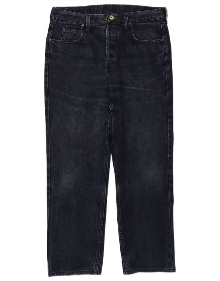 Blugi Lee Chicago drepti pentru bărbați L34 L28 Bumbac bleumarin