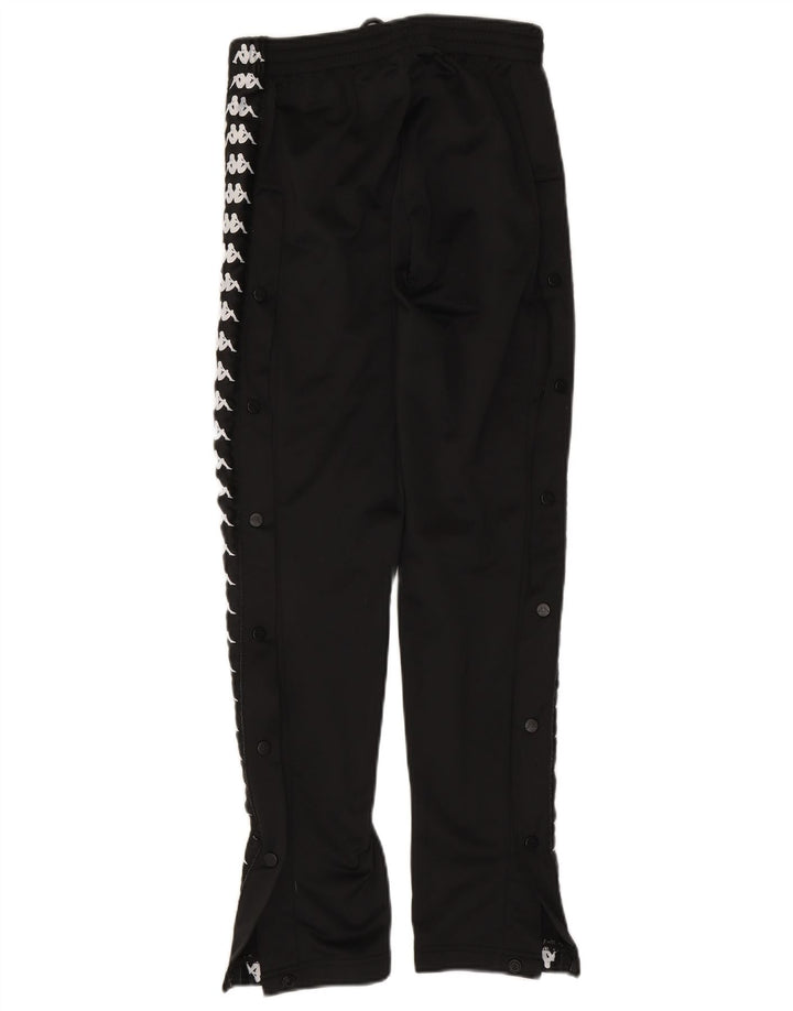 Pantaloni de trening grafic Kappa pentru bărbați, mici, negri