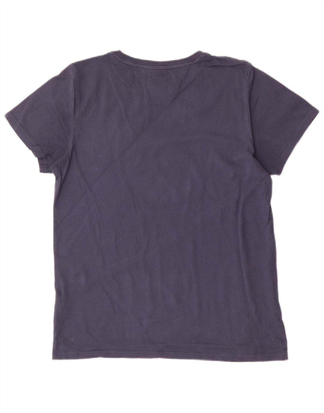 Tricou pentru bărbați Tommy Hilfiger Top mediu din bumbac bleumarin