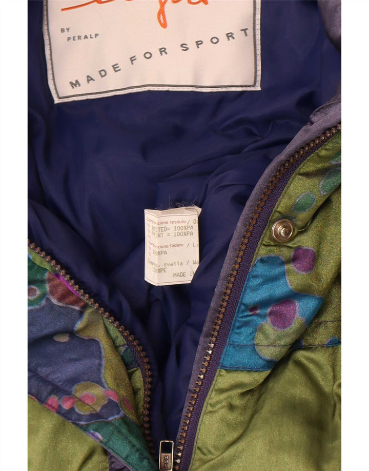 Salopetă de schi pentru femei Ninety Eight UK 12 Medium Bleumarin Colorblock