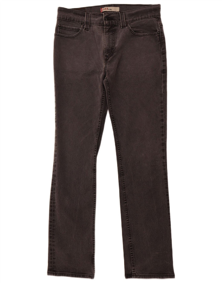 Blugi 511 slim pentru femei LEVI'S W36 L34 bumbac gri