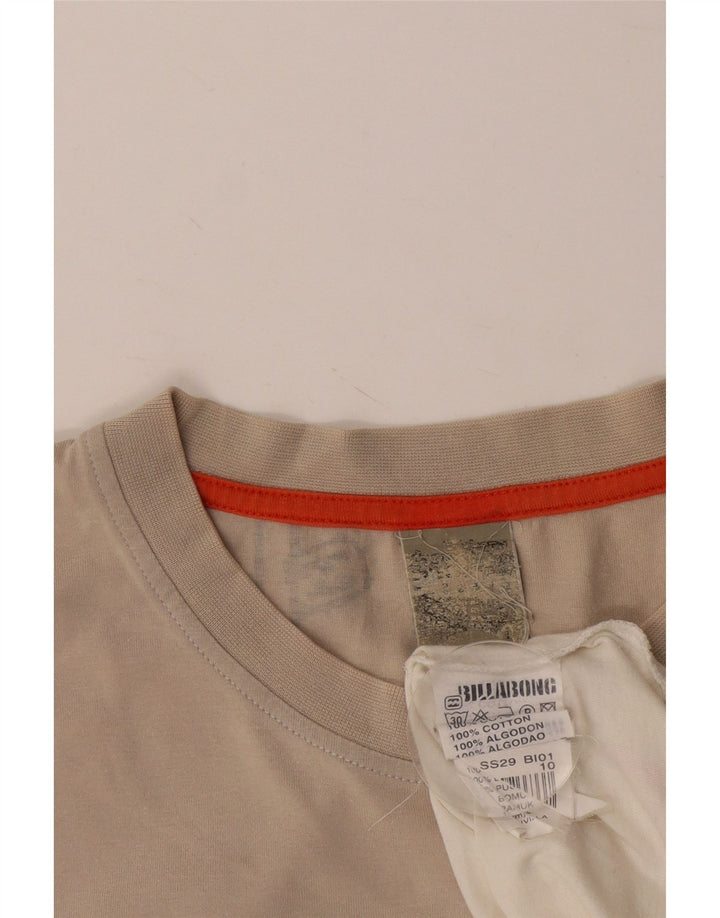 Tricou grafic pentru bărbați BILLABONG Top XL Bumbac color bloc alb