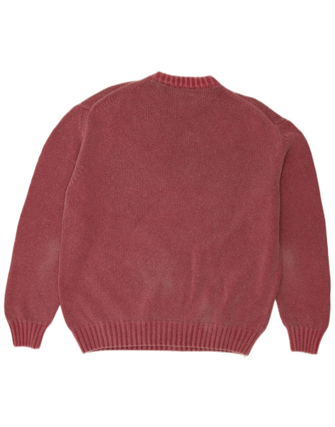 Pulover pentru bărbați Tailor & Son cu gât roșu, 2XL, lână roșie
