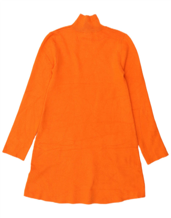 Rochie Pulover pentru Damă Zara UK 8 Mic Portocaliu