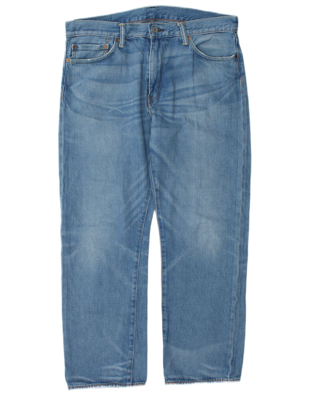 Blugi drepti pentru bărbați Levi's 504 W36 L30 Bumbac albastru