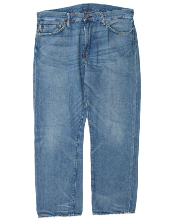 Blugi drepti pentru bărbați Levi's 504 W36 L30 Bumbac albastru