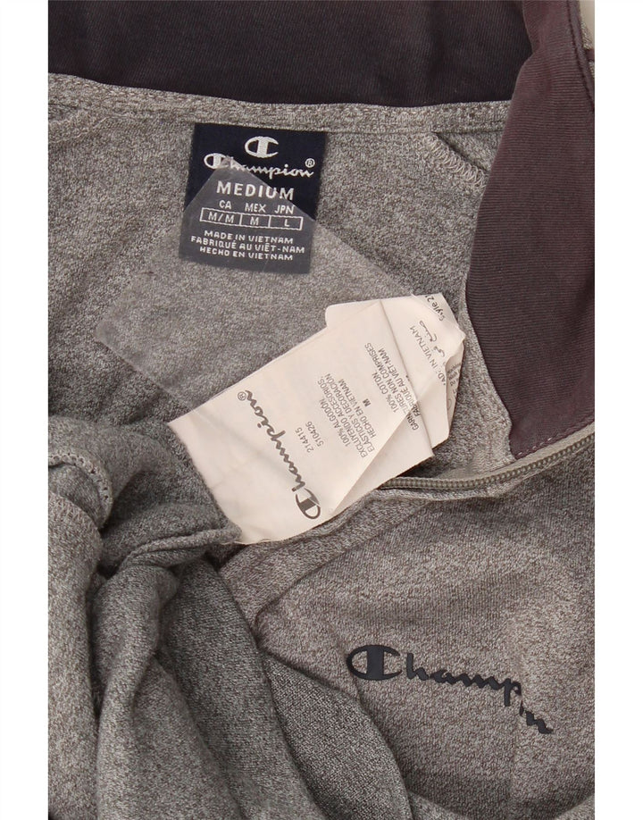 Jachetă de trening pentru femei Champion UK 14, bumbac gri mediu
