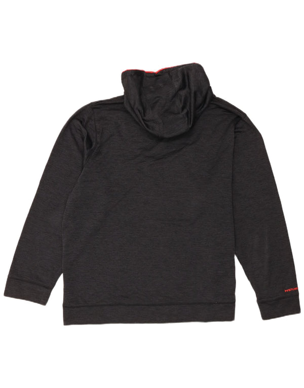 Pulover Under Armour pentru bărbați, cu grafică largi, cu glugă, 2XL, albastru marin, pătat