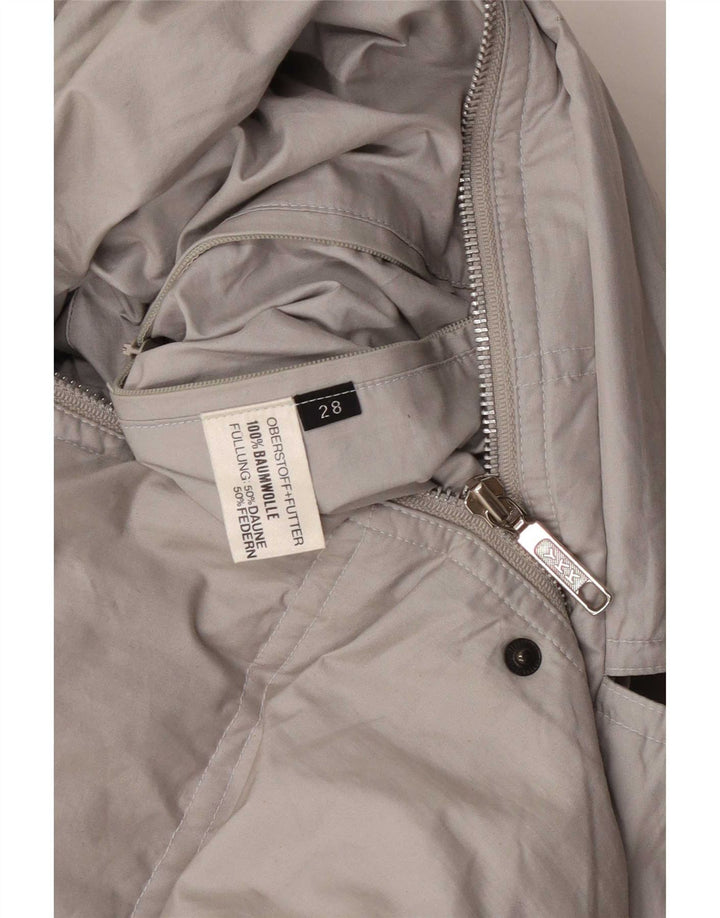 Jachetă căptușită vintage pentru bărbați UK 44 2XL bumbac gri