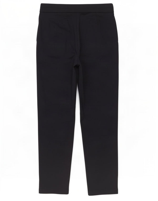Pantaloni tăiați pentru femei Marks & Spencer slim UK 8 Small W28 L23 Bleumarin