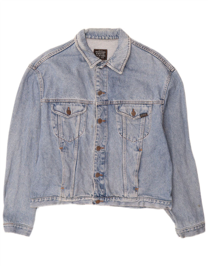 Jachetă de blugi pentru bărbați BENETTON IT 52 XL Bumbac albastru